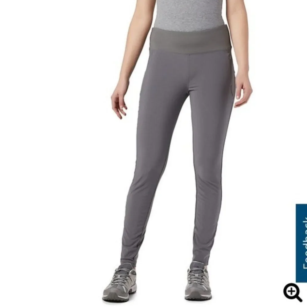 NWT Gray Columbia Leggings Medium - Picture 2 of 6